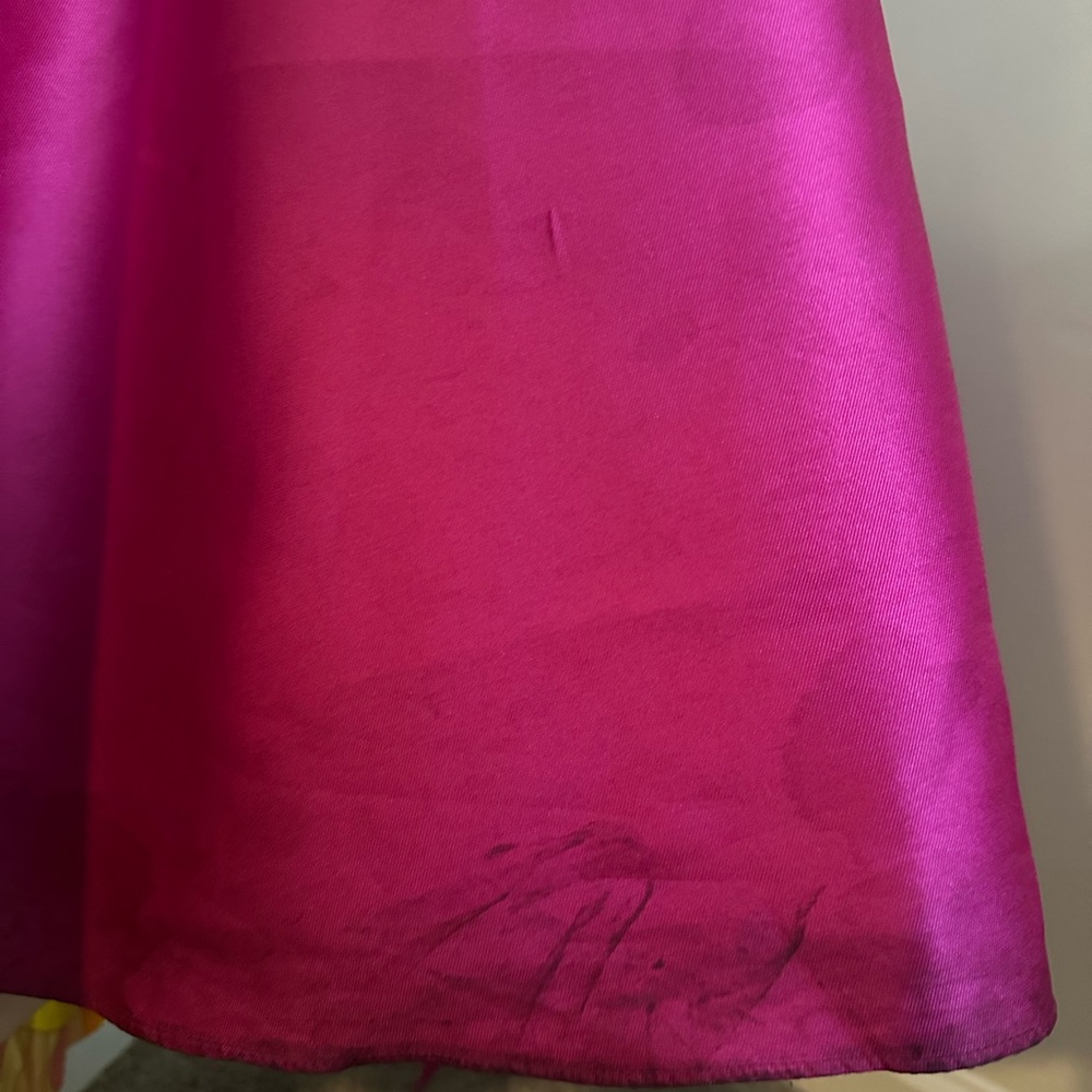 Dessy Group Think Pink Bridesmaid Dress - Picture 4 of 5